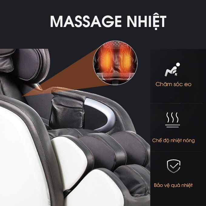 Ghế massage toàn thân OTO Essentia ES-05A (màu xám)